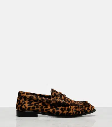 Saint Laurent Le Loafer calf hair penny loafers | Thumbnail 2 Saint Laurent Le Loafer calf hair penny loafers | Thumbnail 2
