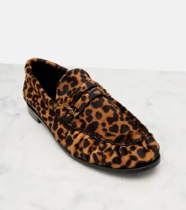 Saint Laurent Le Loafer calf hair penny loafers | Thumbnail 3 Saint Laurent Le Loafer calf hair penny loafers | Thumbnail 3