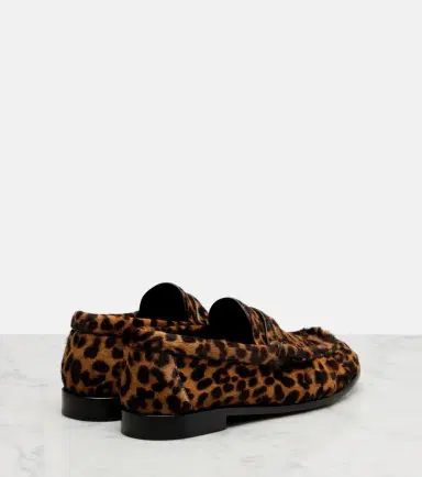 Saint Laurent Le Loafer calf hair penny loafers | Thumbnail 4 Saint Laurent Le Loafer calf hair penny loafers | Thumbnail 4