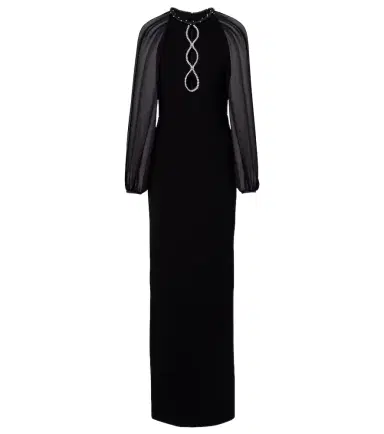 Rebecca Vallance Livia cutout embellished gown | Thumbnail 1 Rebecca Vallance Livia cutout embellished gown | Thumbnail 1