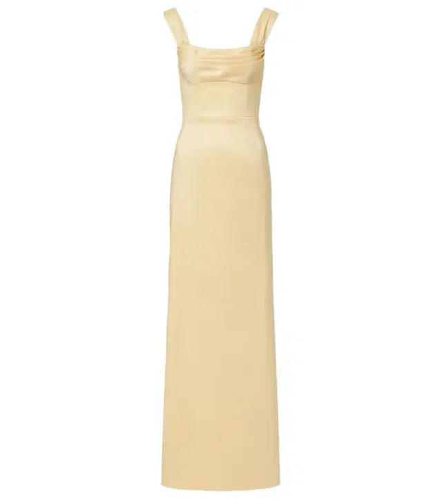 Mandy pleated gown