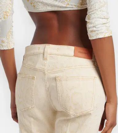 Roberto Cavalli Snake-print flared jeans | Thumbnail 6