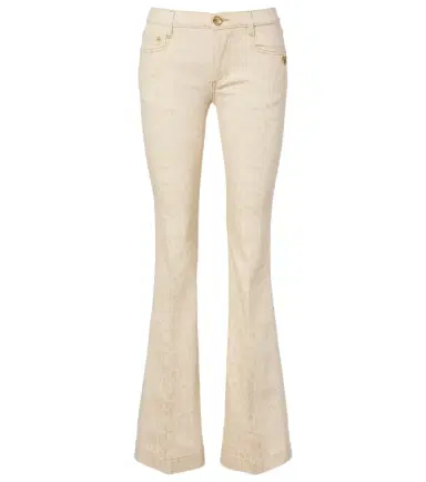 Roberto Cavalli Snake-print flared jeans | Thumbnail 1