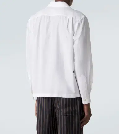 BODE Embroidered cotton and silk shirt | Thumbnail 6