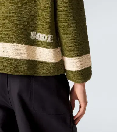 Bode Marsh crochet cotton shirt | Thumbnail 4