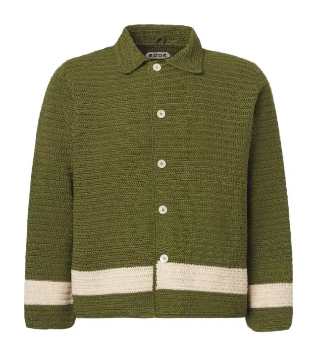 Marsh crochet cotton shirt