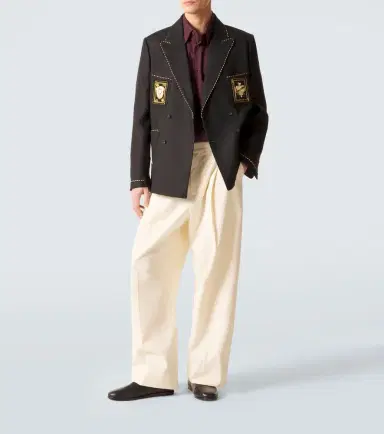 BODE Bullion Card linen suit jacket | Thumbnail 7 BODE Bullion Card linen suit jacket | Thumbnail 7