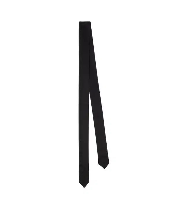 Meadow embroidered silk satin tie