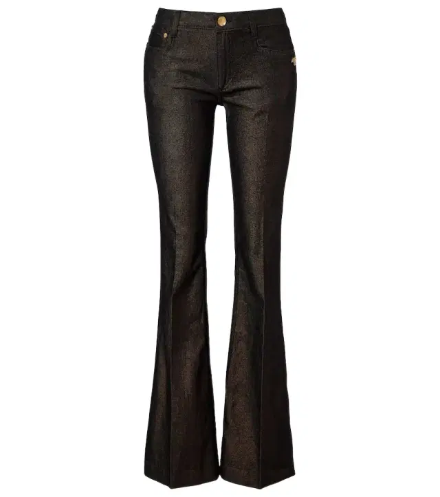 Embellished flared jeans