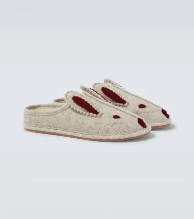 BODE Wool-blend slippers | Thumbnail 4