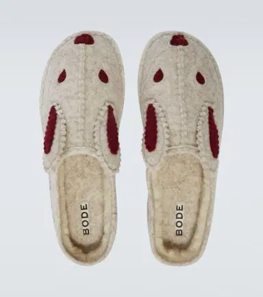 BODE Wool-blend slippers | Thumbnail 5