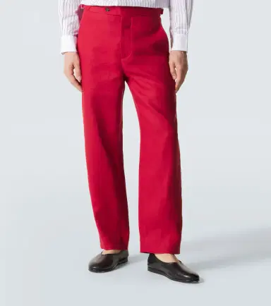 BODE Linen straight pants | Thumbnail 4 BODE Linen straight pants | Thumbnail 4
