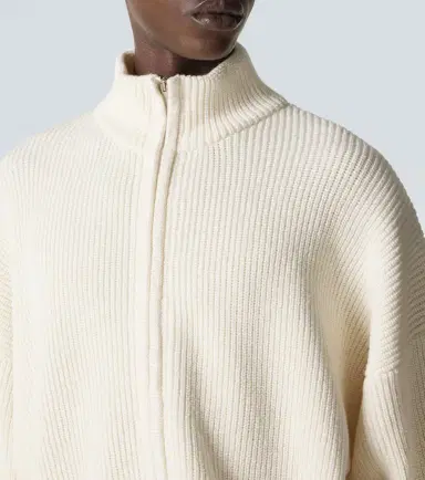 Fear of god Wool, linen, and cotton half-zip sweater | Thumbnail 2 Fear of god Wool, linen, and cotton half-zip sweater | Thumbnail 2