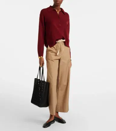 'S Max Mara Argento cotton culottes | Thumbnail 6