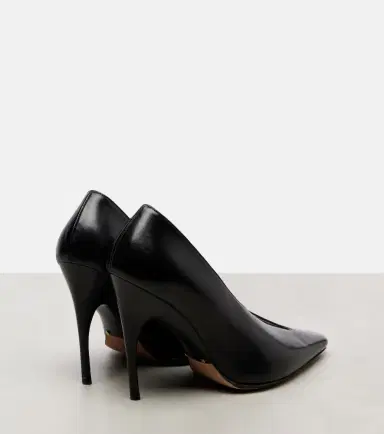 Balenciaga Duchesse leather pumps | Thumbnail 4