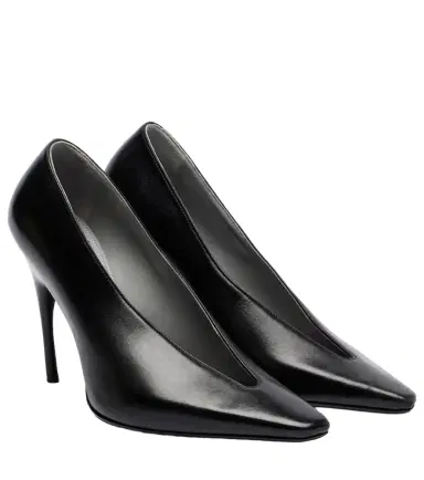 Balenciaga Duchesse leather pumps | Thumbnail 1