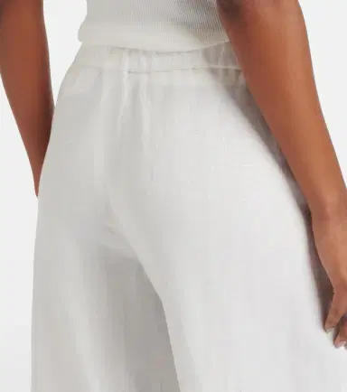 'S Max Mara Amedea linen wide-leg pants | Thumbnail 3