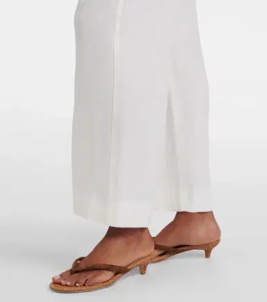 'S Max Mara Amedea linen wide-leg pants | Thumbnail 4