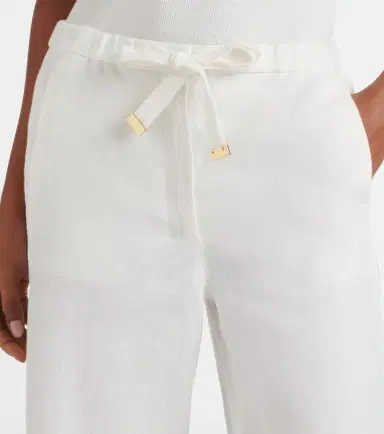'S Max Mara Amedea linen wide-leg pants | Thumbnail 5