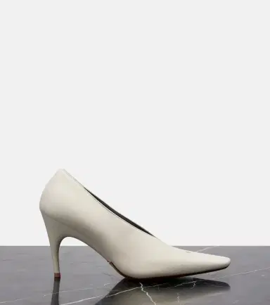 Balenciaga Duchesse leather pumps | Thumbnail 3