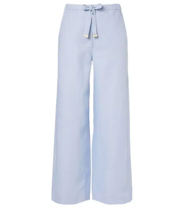'S Max Mara Amedea linen wide-leg pants
