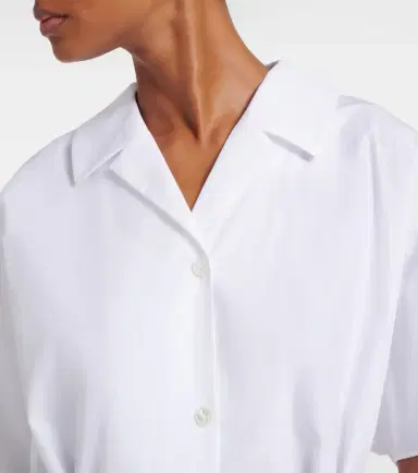 'S Max Mara Carisma belted cotton poplin shirt | Thumbnail 6