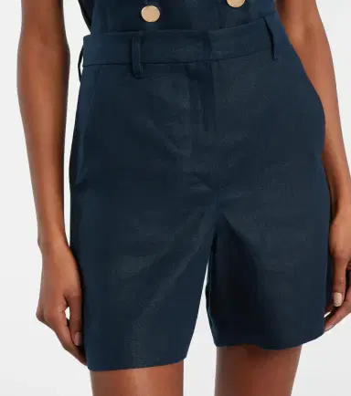 'S Max Mara 'S Max Mara Party linen shorts | Thumbnail 5