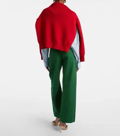 'S Max Mara Onorata cotton and linen wide-leg pants | Thumbnail 3 'S Max Mara Onorata cotton and linen wide-leg pants | Thumbnail 3