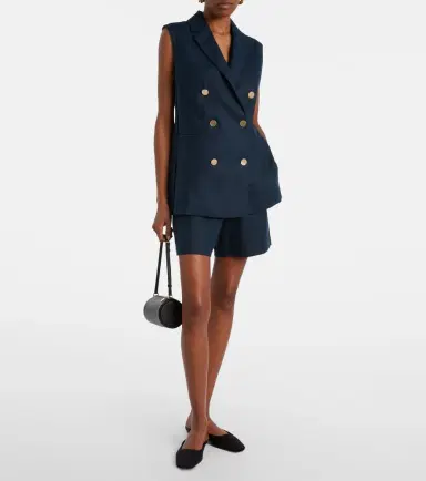 'S Max Mara 'S Max Mara Bird linen vest | Thumbnail 6 'S Max Mara 'S Max Mara Bird linen vest | Thumbnail 6