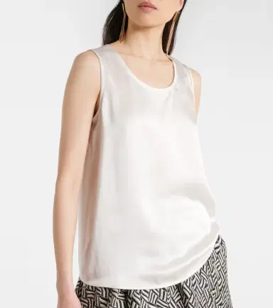 'S Max Mara Estri satin top | Thumbnail 4