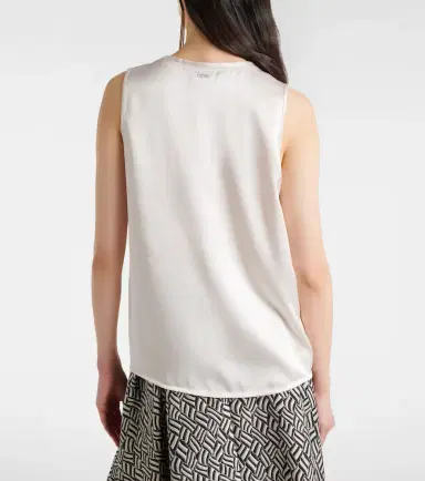 'S Max Mara Estri satin top | Thumbnail 5