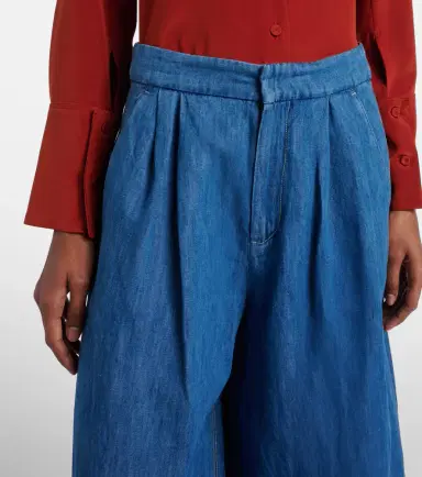 'S Max Mara 'S Max Mara Nastro cropped wide-leg jeans | Thumbnail 4 'S Max Mara 'S Max Mara Nastro cropped wide-leg jeans | Thumbnail 4
