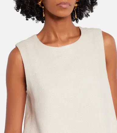 'S Max Mara Manika linen and cotton top | Thumbnail 2