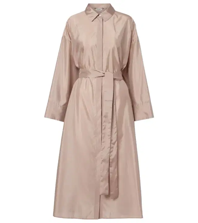 Anna organza shirt dress