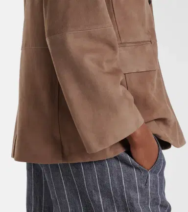 'S Max Mara 'S Max Mara Anfora suede jacket | Thumbnail 3