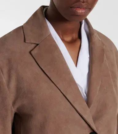 'S Max Mara 'S Max Mara Anfora suede jacket | Thumbnail 5