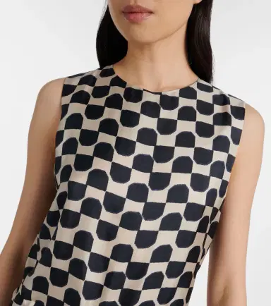 'S Max Mara Ronchi printed silk jumpsuit | Thumbnail 3
