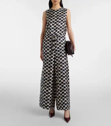 'S Max Mara Ronchi printed silk jumpsuit | Thumbnail 5