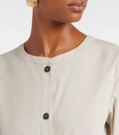 'S Max Mara Giorno belted cotton shirt dress | Thumbnail 4
