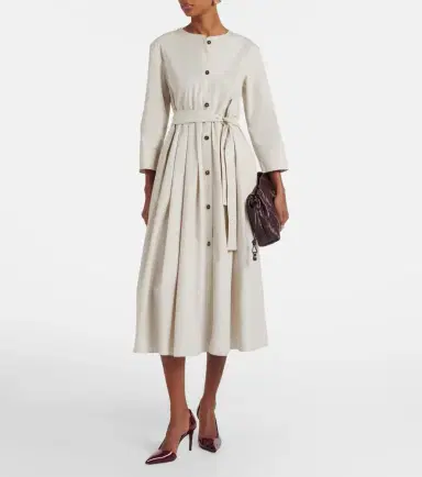 'S Max Mara Giorno belted cotton shirt dress | Thumbnail 6