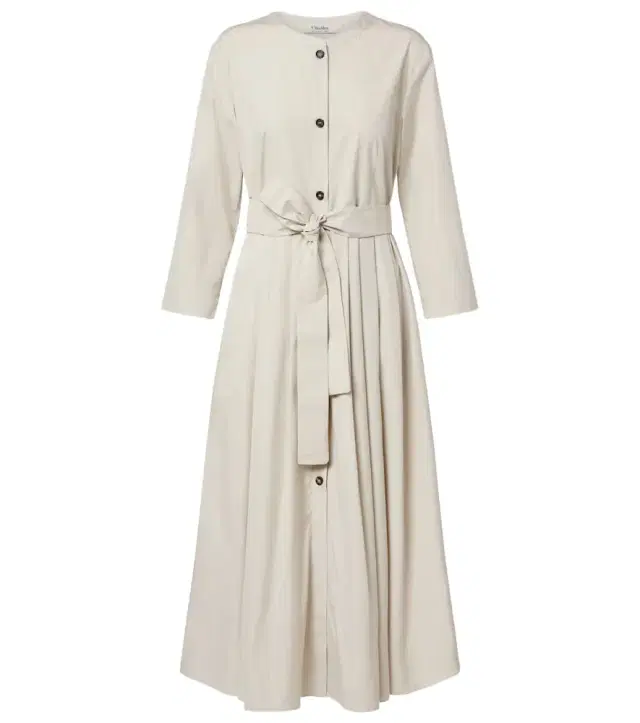 'S Max Mara Giorno belted cotton shirt dress