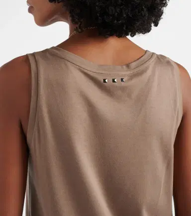 'S Max Mara Furetto embellished cotton-blend tank top | Thumbnail 5