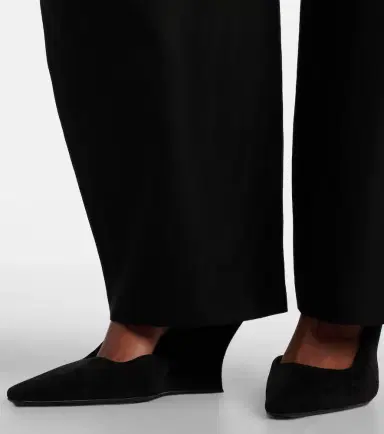 Alaïa Alaïa Suede wedge slingback pumps | Thumbnail 6