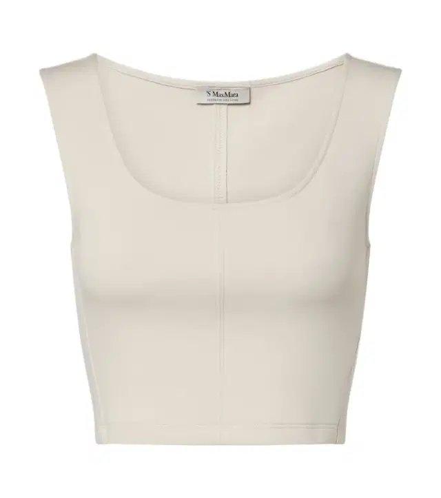 Dire cotton-blend jersey crop top