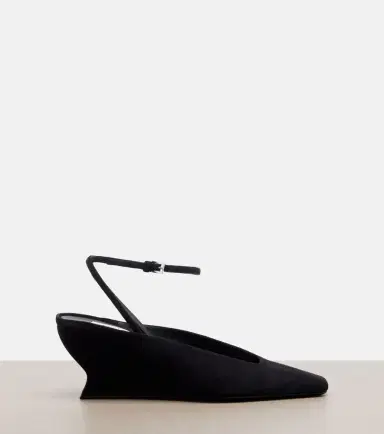 Alaïa Alaïa Wave suede wedges | Thumbnail 4