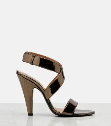 Alaïa Alaïa Cone mirrored leather sandals | Thumbnail 6 Alaïa Alaïa Cone mirrored leather sandals | Thumbnail 6