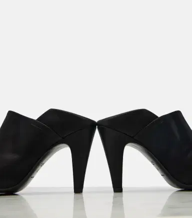 Alaïa Alaïa Cone satin mules | Thumbnail 3 Alaïa Alaïa Cone satin mules | Thumbnail 3