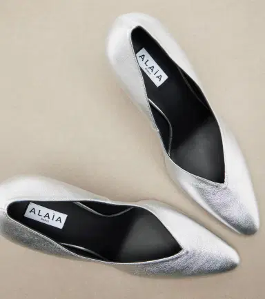 Alaïa Alaïa Metallic leather pumps | Thumbnail 2 Alaïa Alaïa Metallic leather pumps | Thumbnail 2