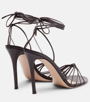 Gianvito Rossi 105 leather slingback sandals | Thumbnail 2 Gianvito Rossi 105 leather slingback sandals | Thumbnail 2