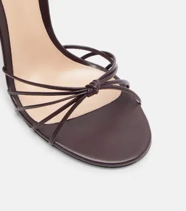 Gianvito Rossi 105 leather slingback sandals | Thumbnail 4 Gianvito Rossi 105 leather slingback sandals | Thumbnail 4